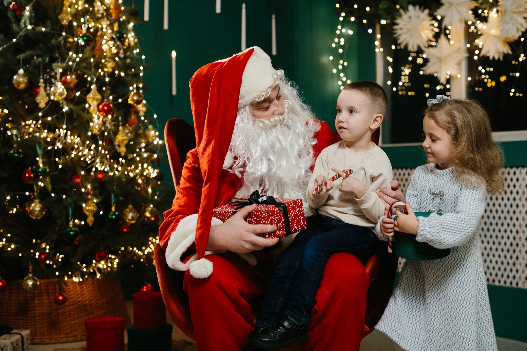 Santa at a Baltimore Christmas parade