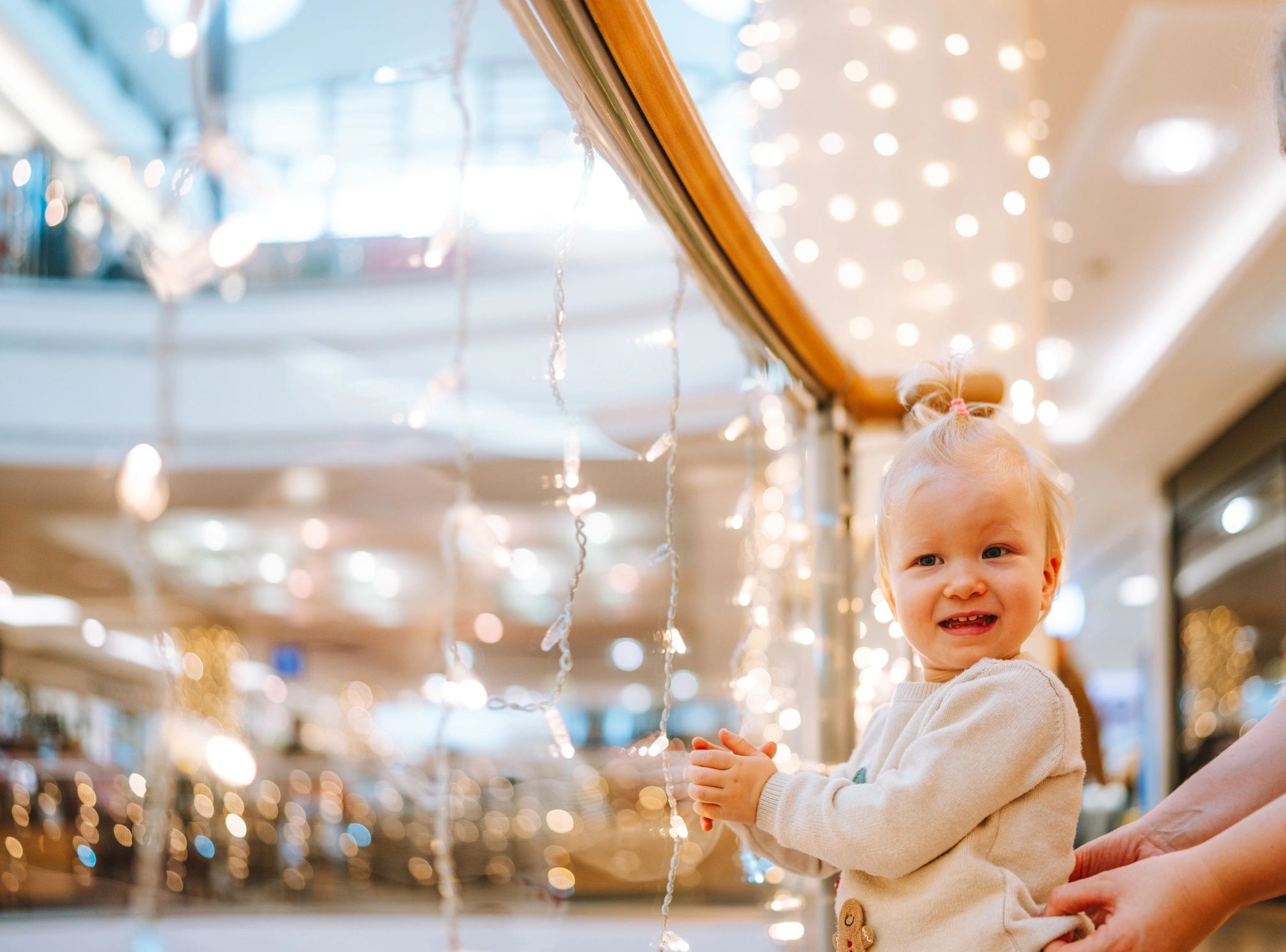 Christmas decorations mall